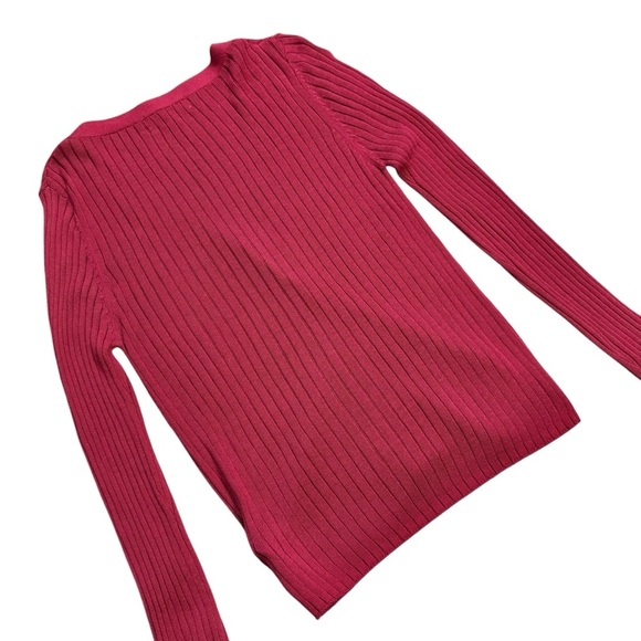 Urban Outfitters Ribbed Long Sleeve Cardigan, Size Medium - Picture 5 of 10